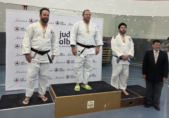 Judo Medal Ceremony
