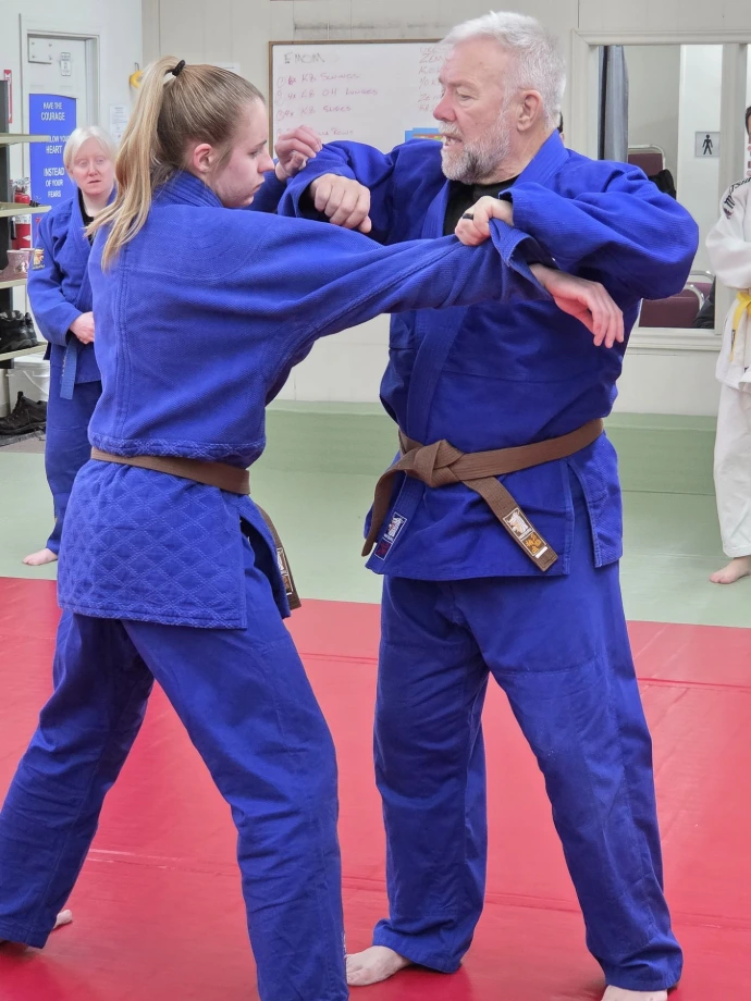 Judo Students